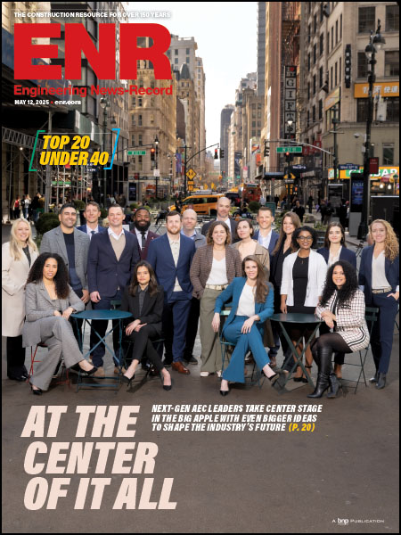 Engineering-News-Record May 12, 2025 Issue Cover