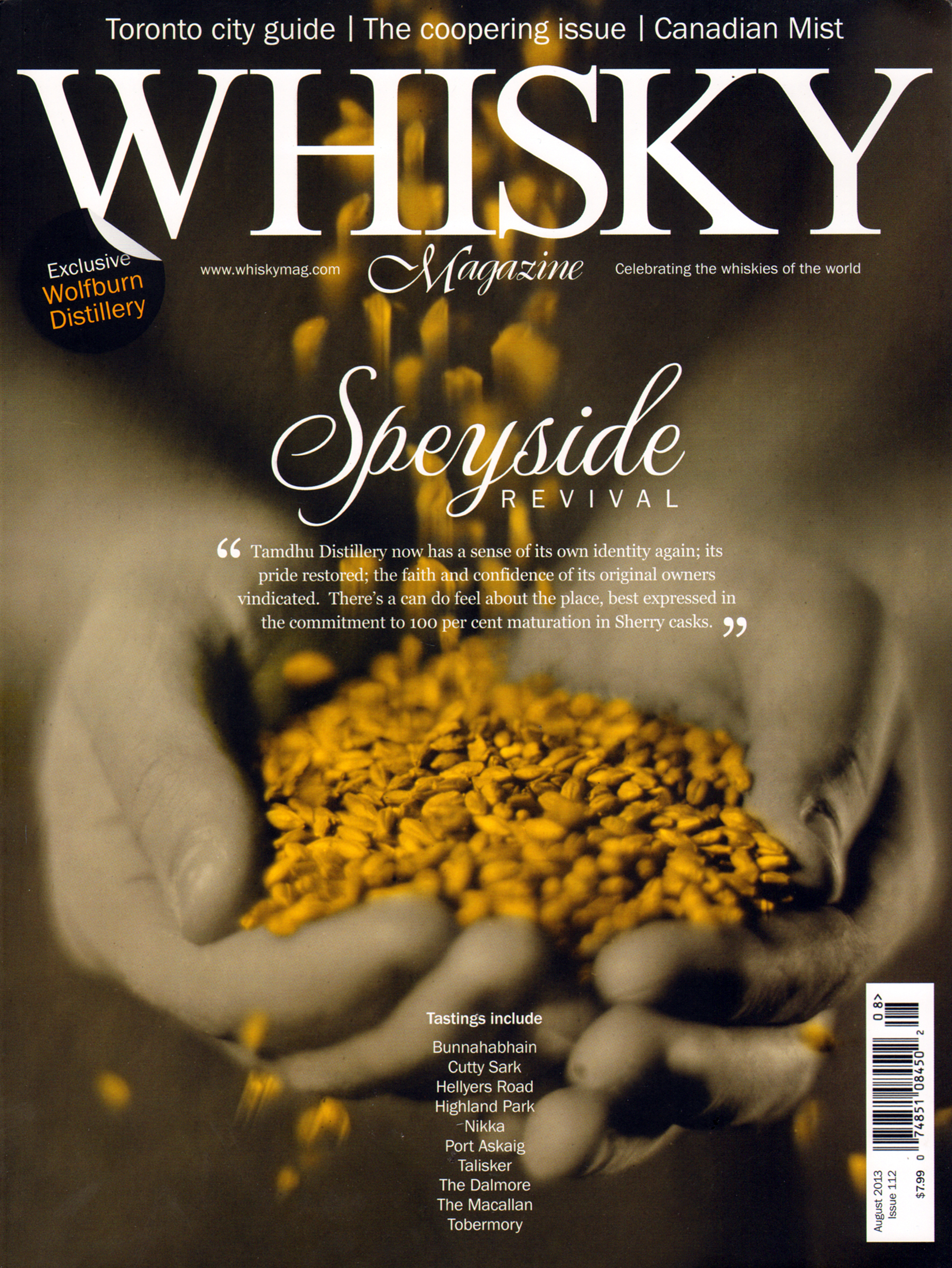 Whisky August 01, 2013 Issue Cover