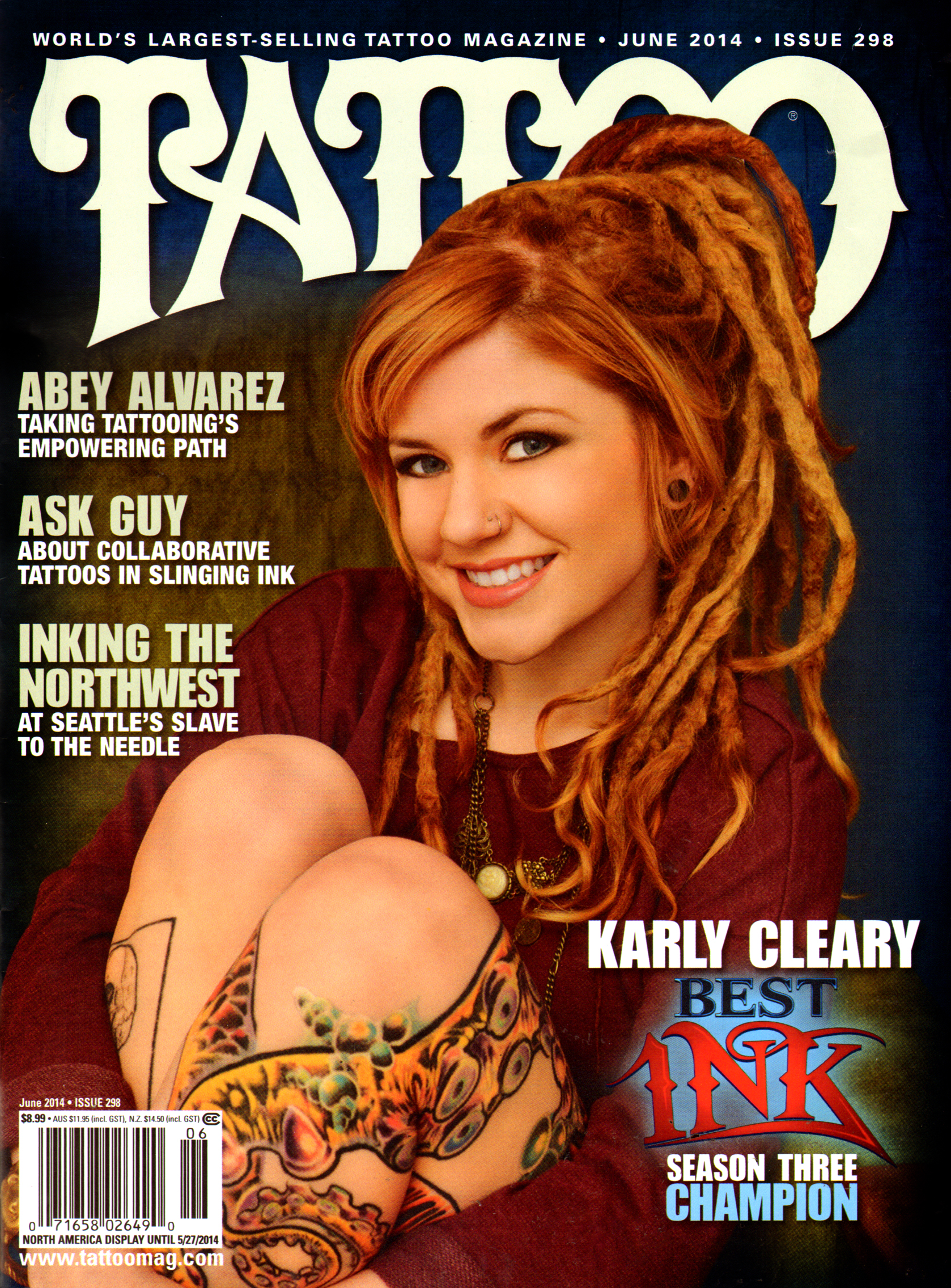 Tattoo June 01, 2014 Issue Cover