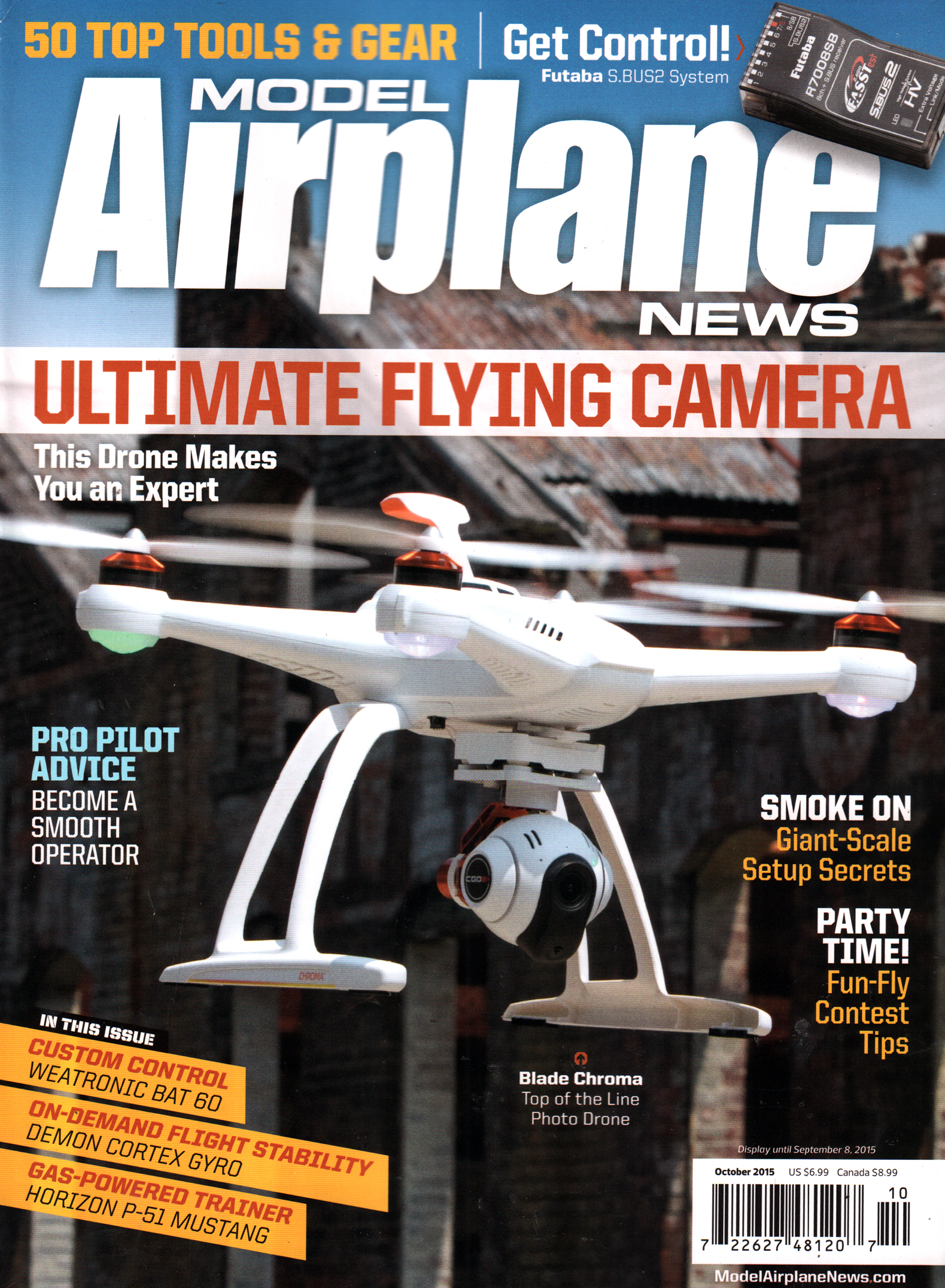 Model-Airplane-News October 01, 2015 Issue Cover