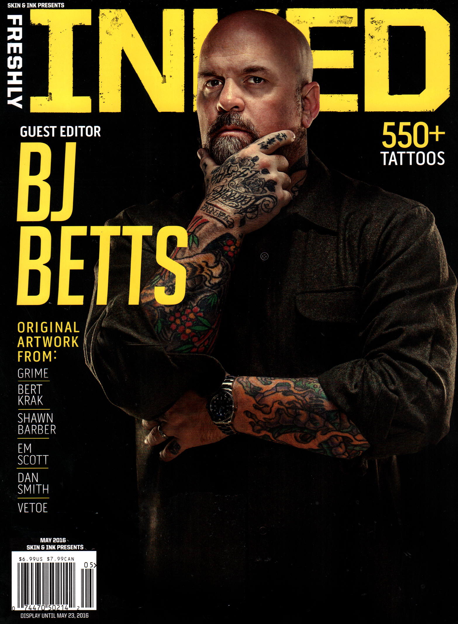 Freshly-INKED May 01, 2016 Issue Cover