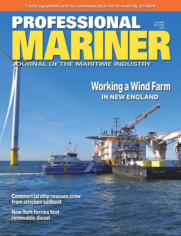 Professional-Mariner March 01, 2025 Issue Cover