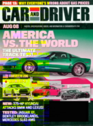 Car-And-Driver August 01, 2008 Issue Cover