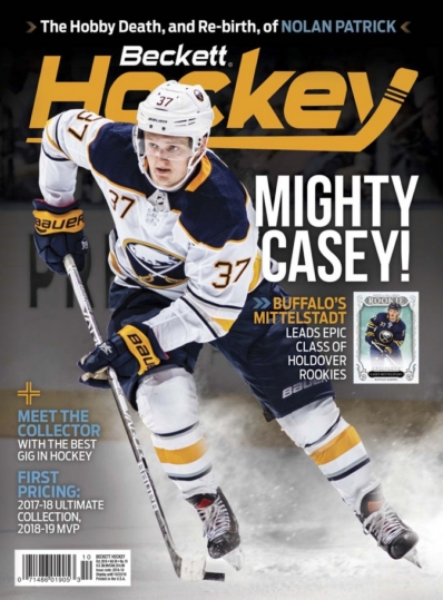 Beckett Hockey October 01, 2018 Issue Cover