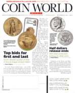 Coin-World-Weekly September 26, 2022 Issue Cover