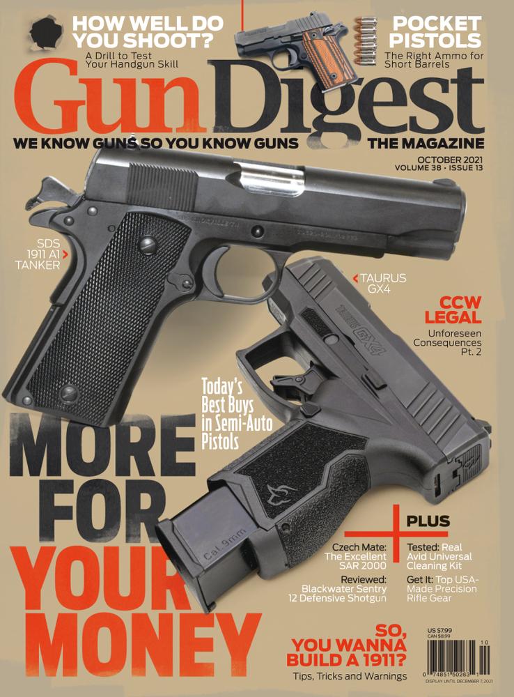 Gun-Digest October 01, 2021 Issue Cover