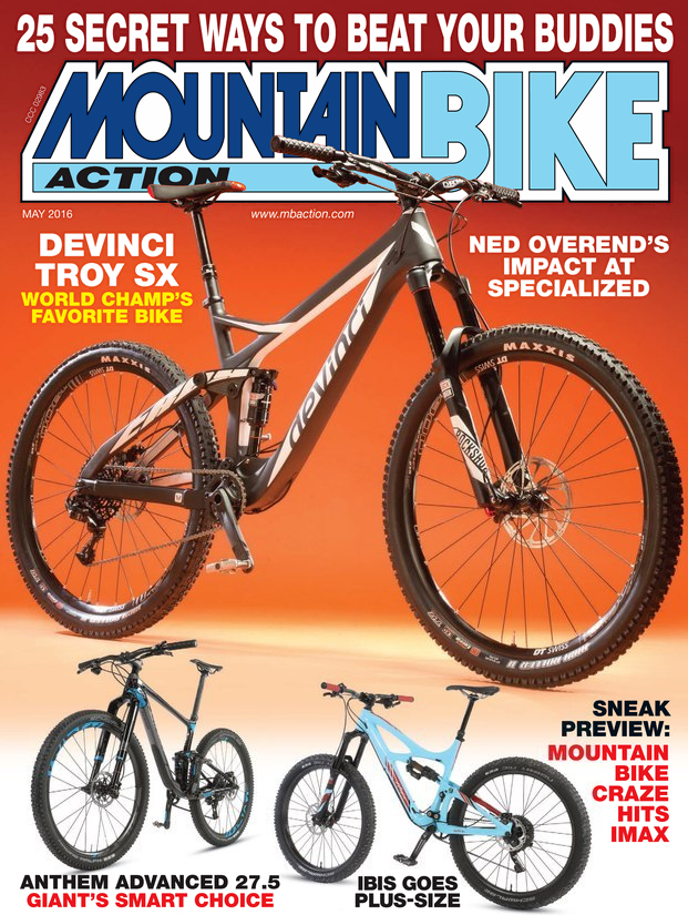 Mountain-Bike-Action May 01, 2016 Issue Cover