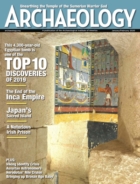 Archaeology January 01, 2020 Issue Cover