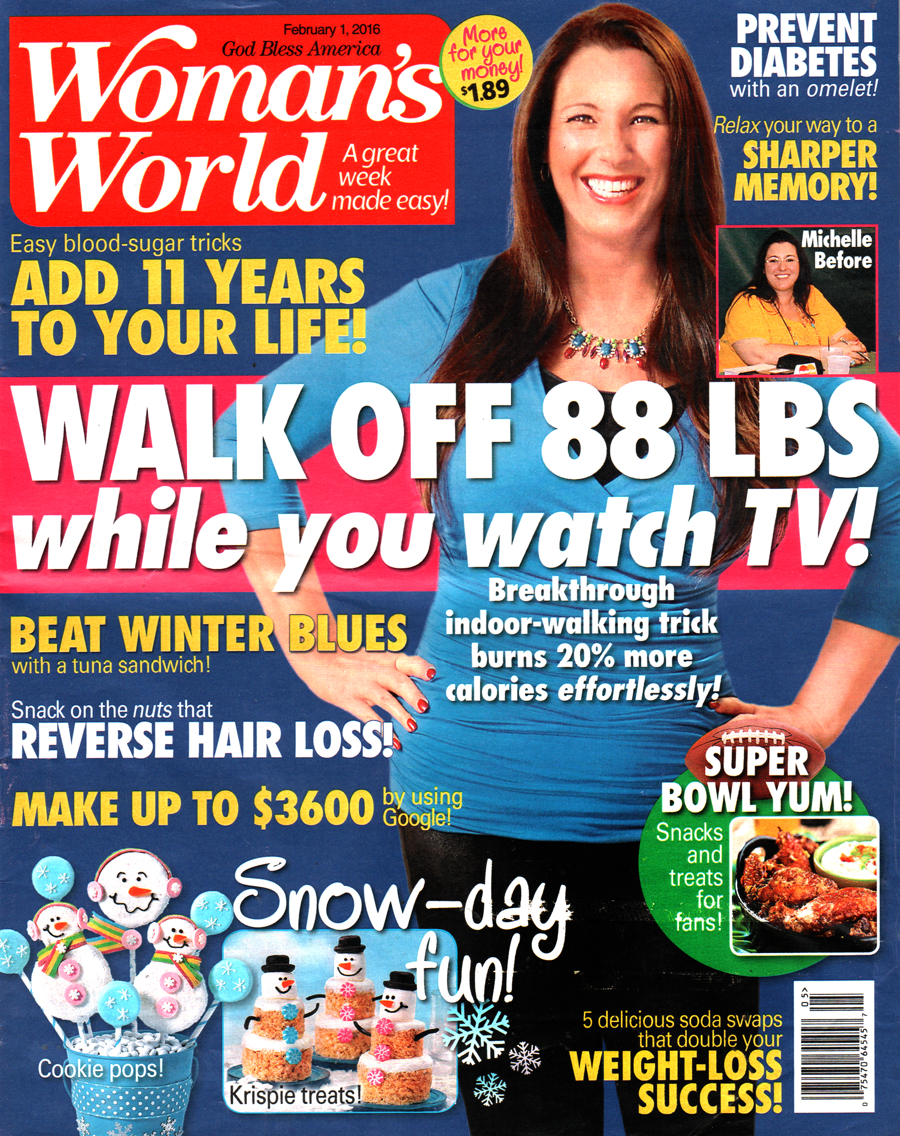 Womans-World February 01, 2016 Issue Cover