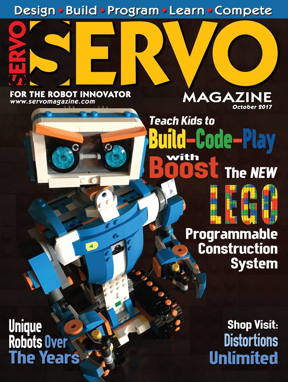 Servo-Magazine October 01, 2017 Issue Cover