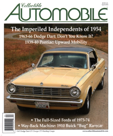 Collectible Automobile April 01, 2016 Issue Cover