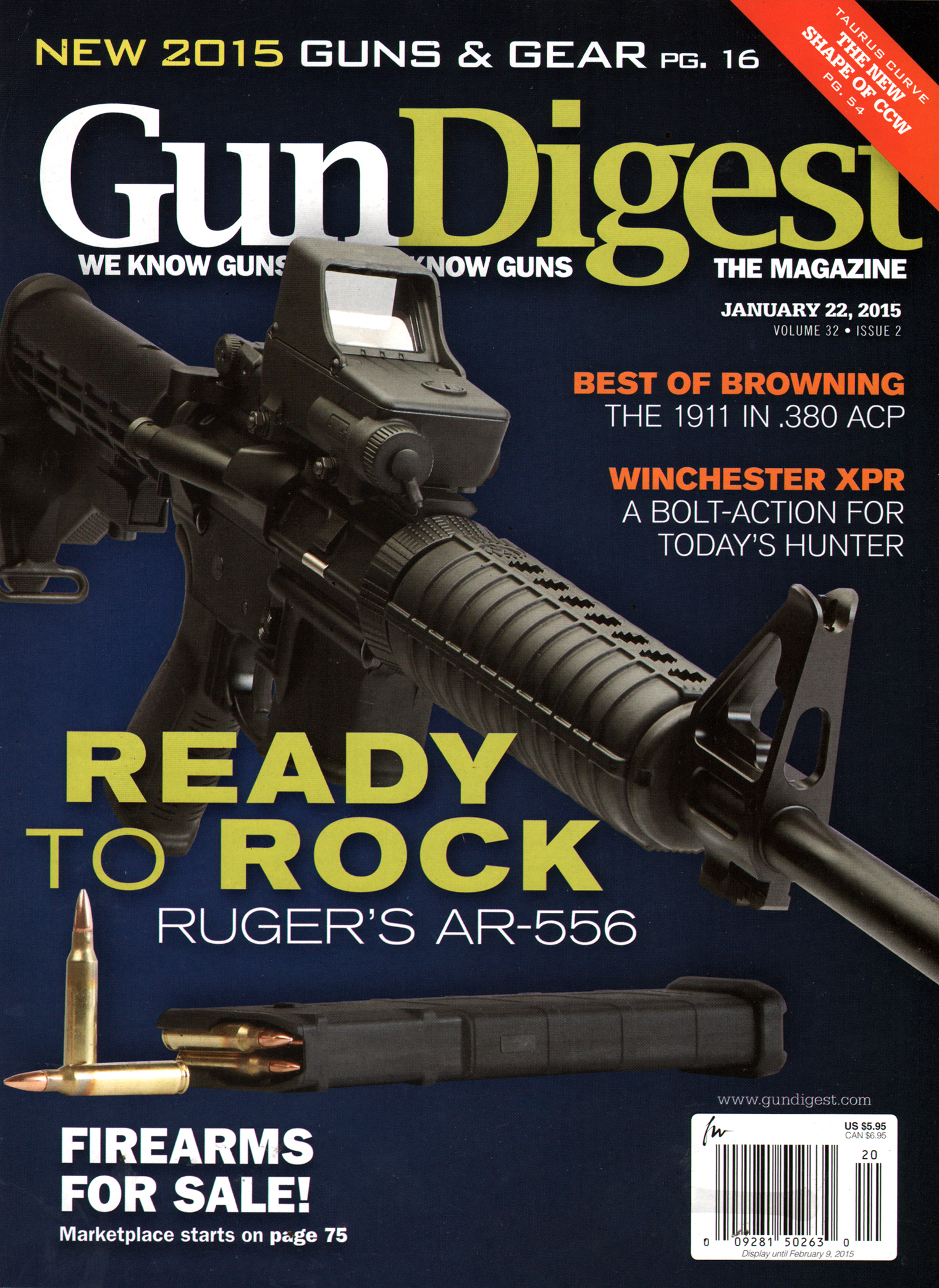 Gun-Digest January 22, 2015 Issue Cover
