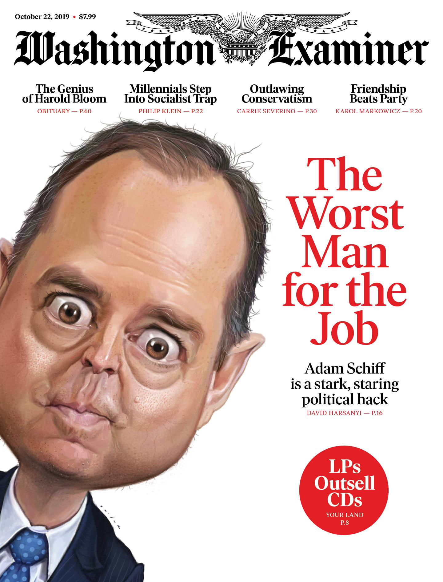 Washington-Examiner October 22, 2019 Issue Cover