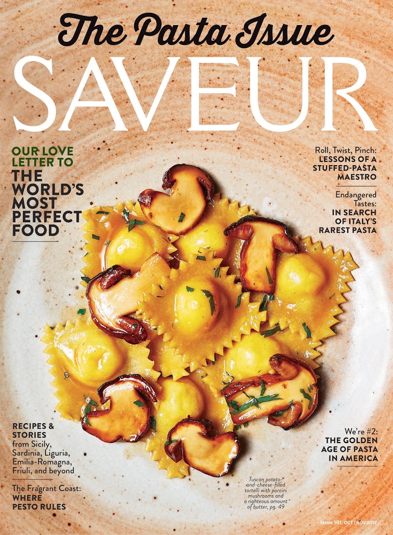 Saveur October 01, 2017 Issue Cover