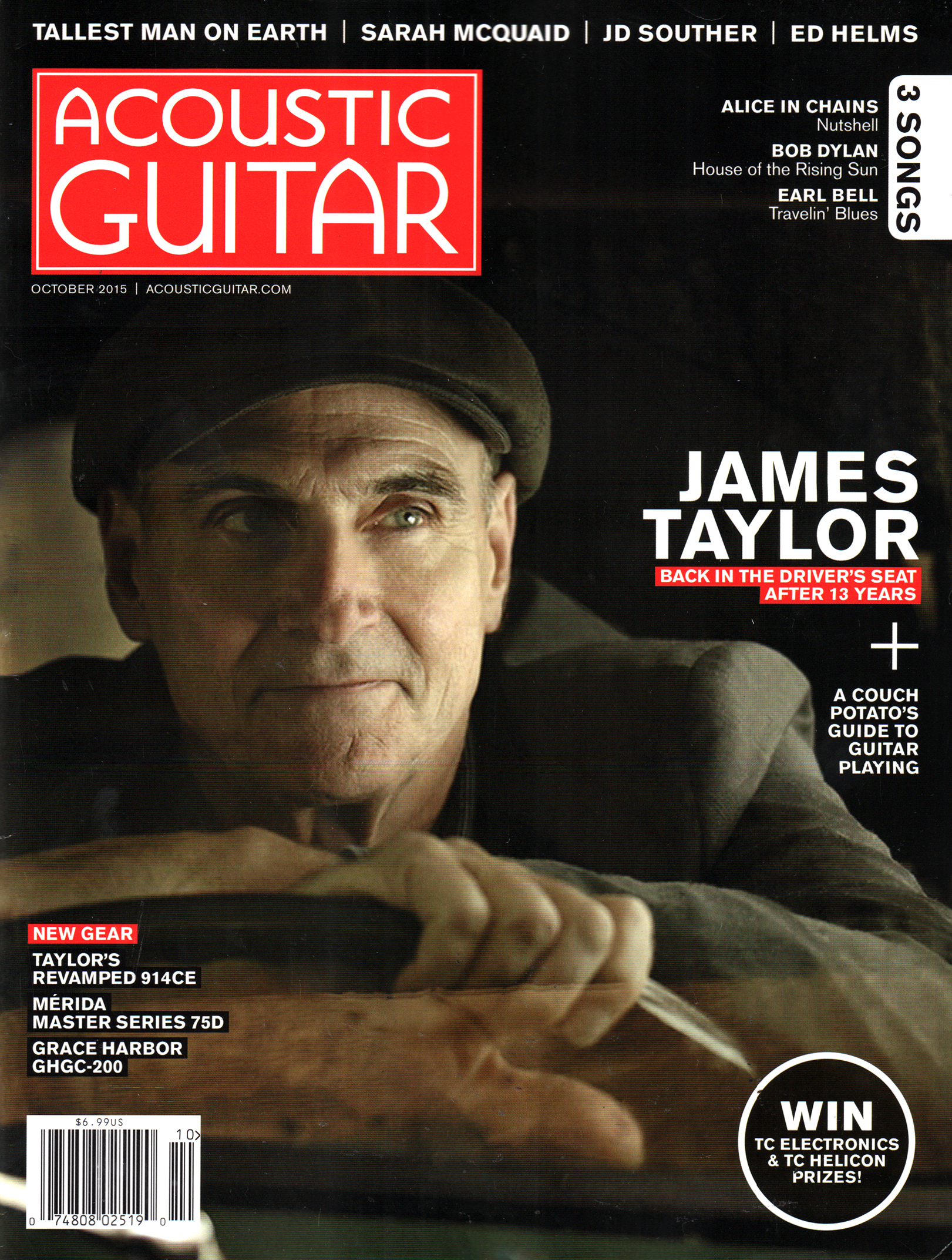 Acoustic-Guitar October 01, 2015 Issue Cover