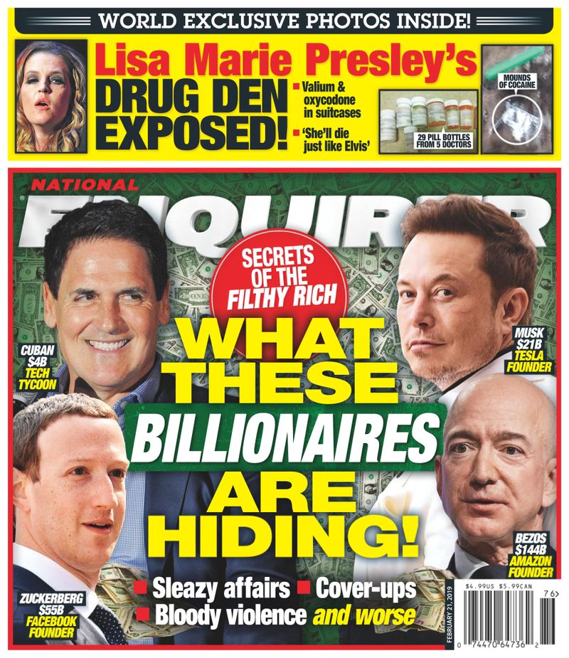 National-Enquirer February 21, 2019 Issue Cover