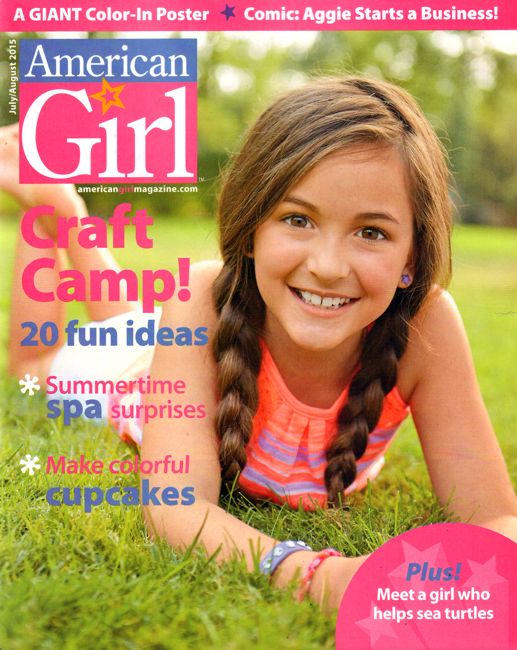 American-Girl July 01, 2015 Issue Cover