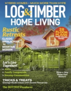 Log-and-Timber-Home-Living November 01, 2023 Issue Cover