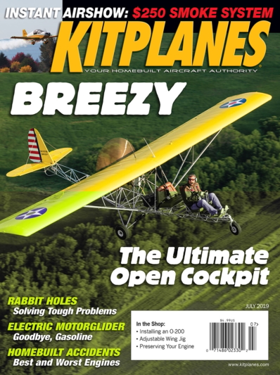 Kit Planes July 01, 2019 Issue Cover