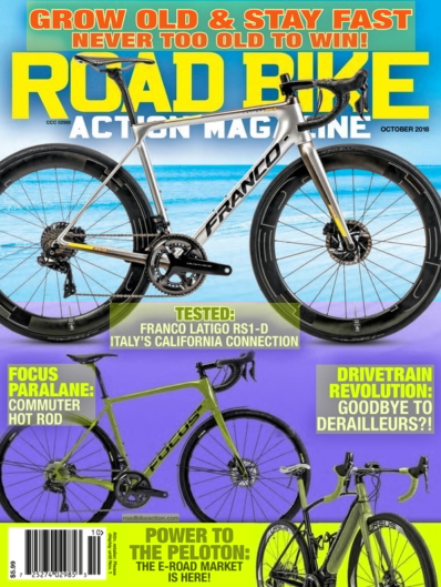 Road Bike Action October 01, 2018 Issue Cover