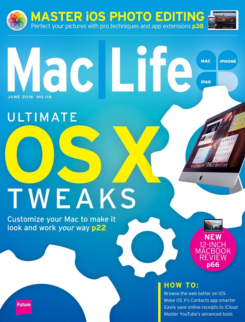 Mac-|-Life June 01, 2016 Issue Cover