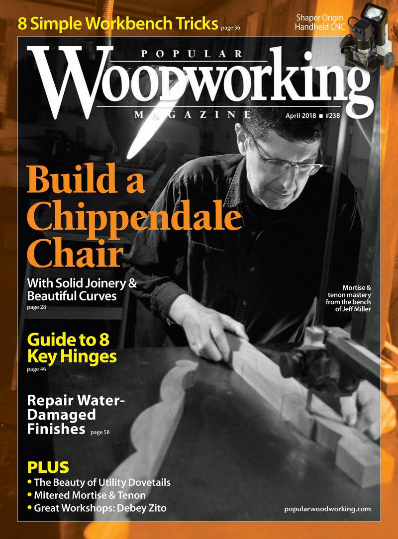 Popular-Woodworking April 01, 2018 Issue Cover