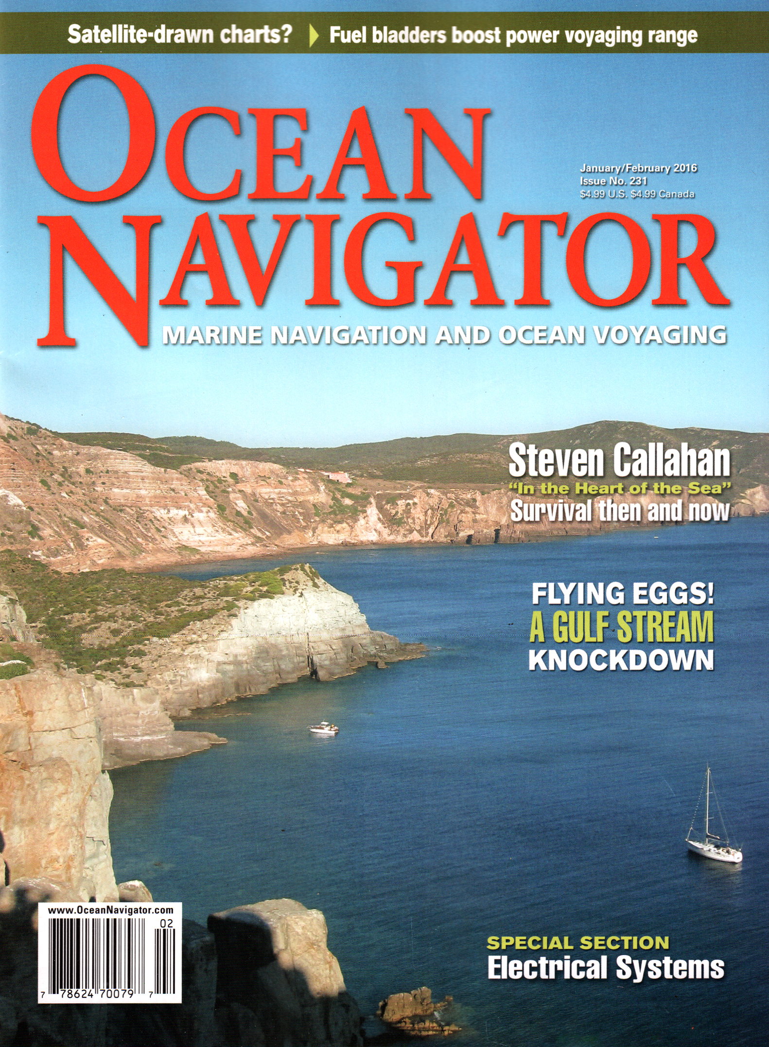 Ocean-Navigator January 01, 2016 Issue Cover