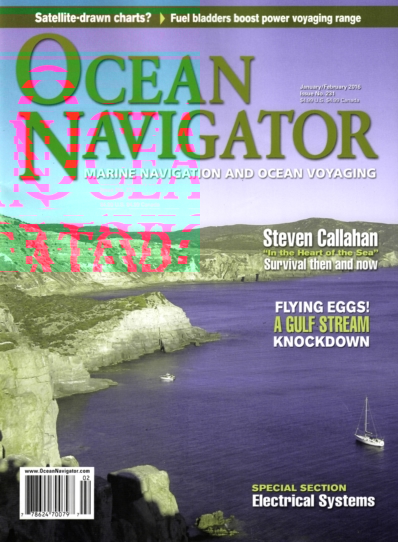 Ocean Navigator January 01, 2016 Issue Cover