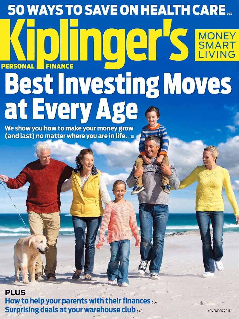 Kiplingers-Personal-Finance November 01, 2017 Issue Cover