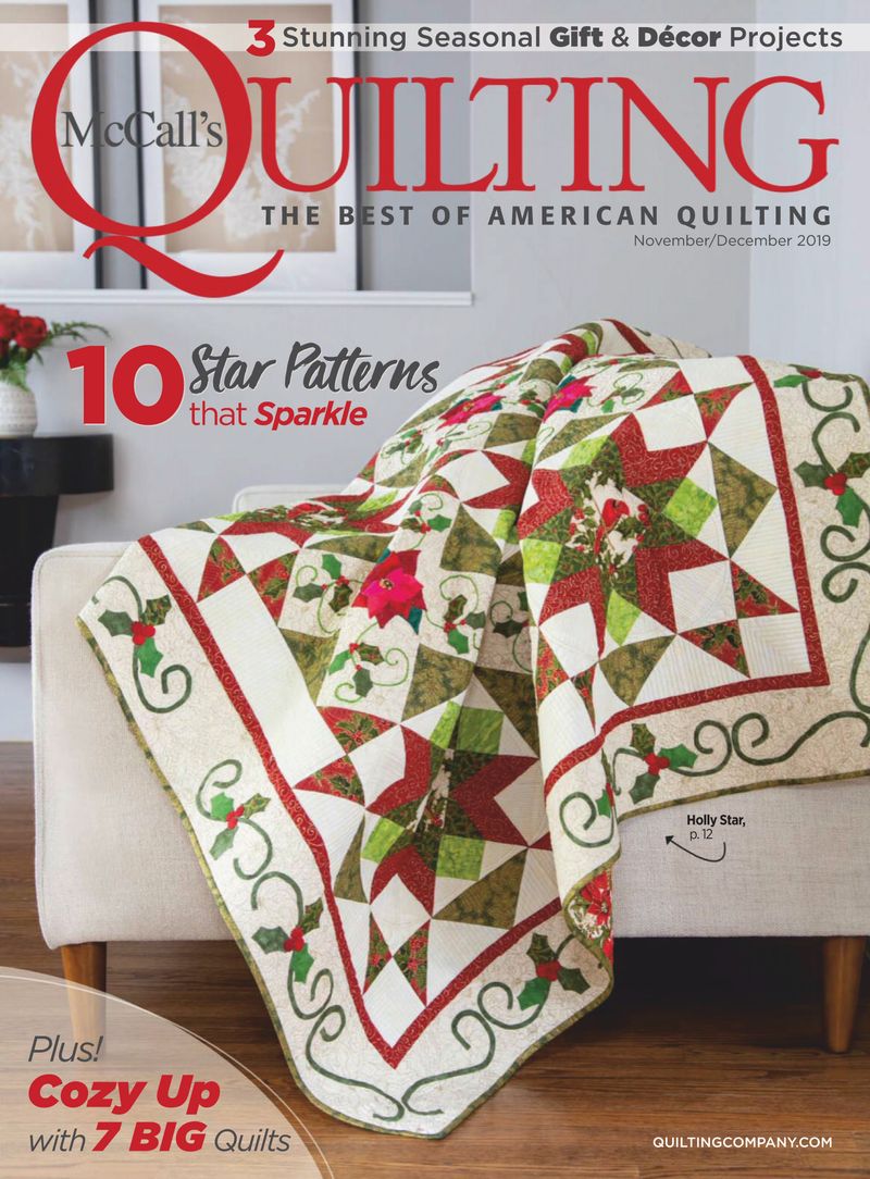 mccalls-quilting November 01, 2019 Issue Cover