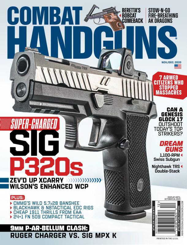 Combat-Handguns November 01, 2020 Issue Cover