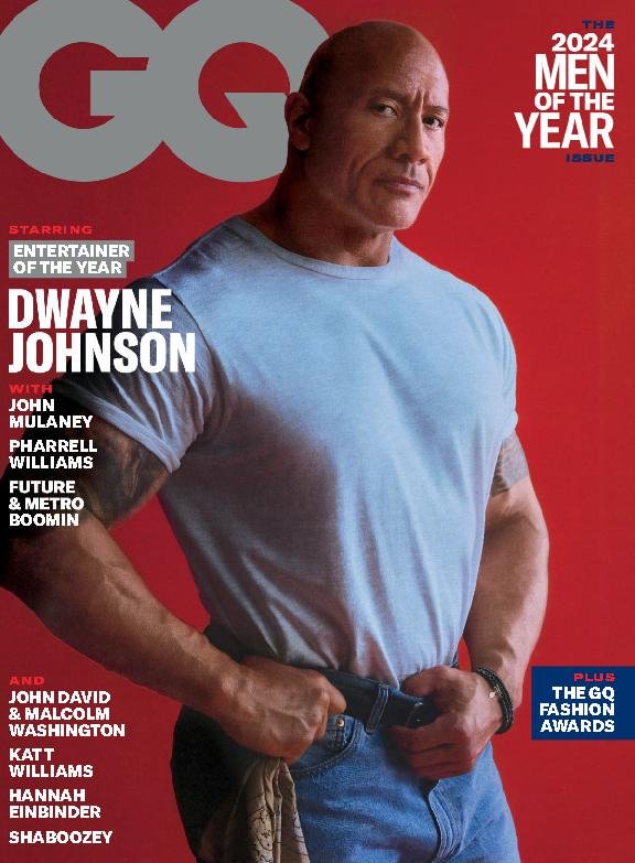Gentlemens-Quarterly---GQ December 01, 2024 Issue Cover