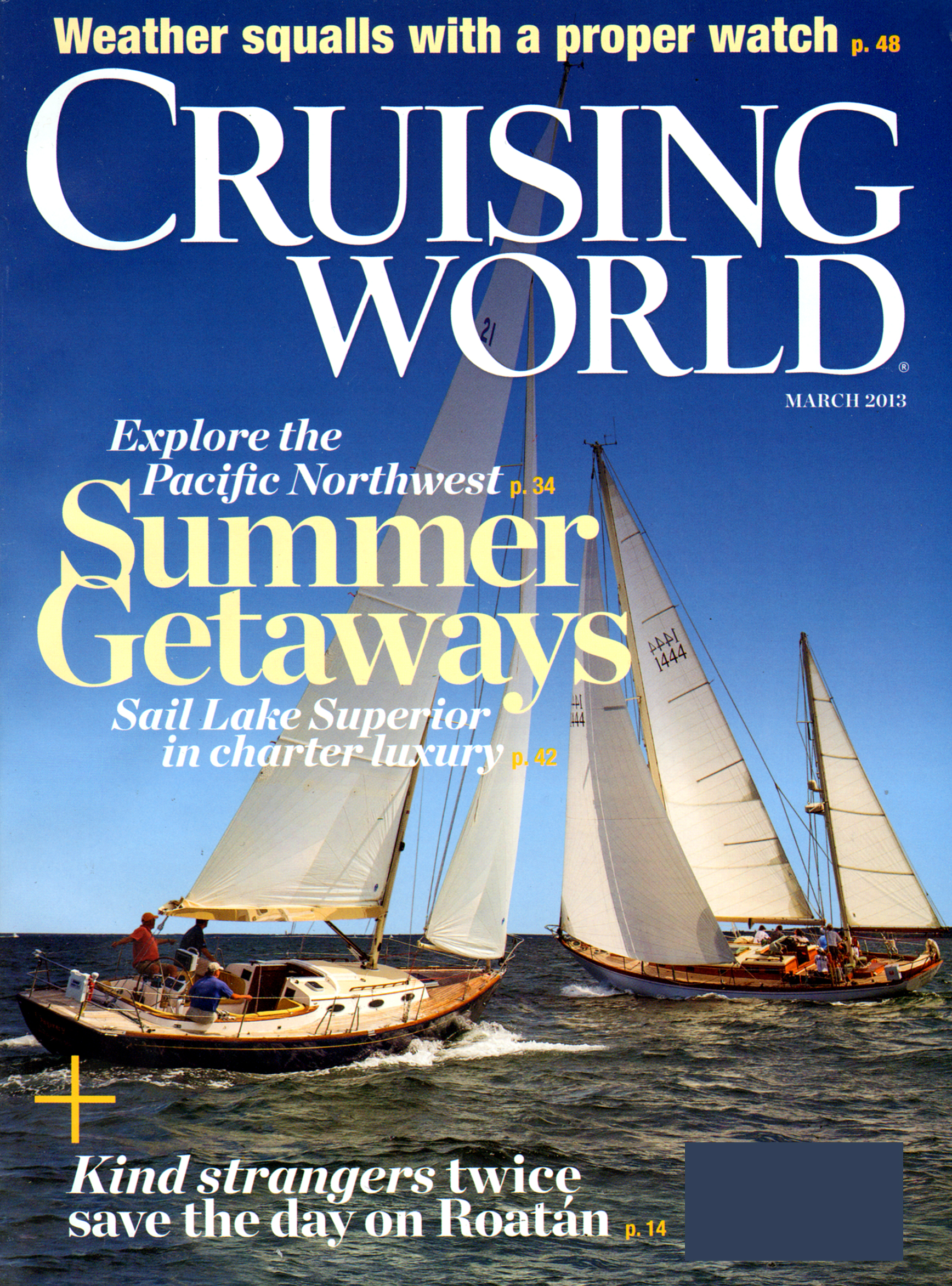 Cruising-World March 01, 2013 Issue Cover