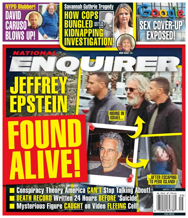 National Enquirer March 02, 2026 Issue Cover