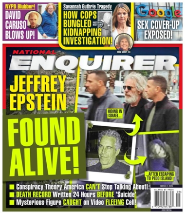 National Enquirer March 02, 2026 Issue Cover