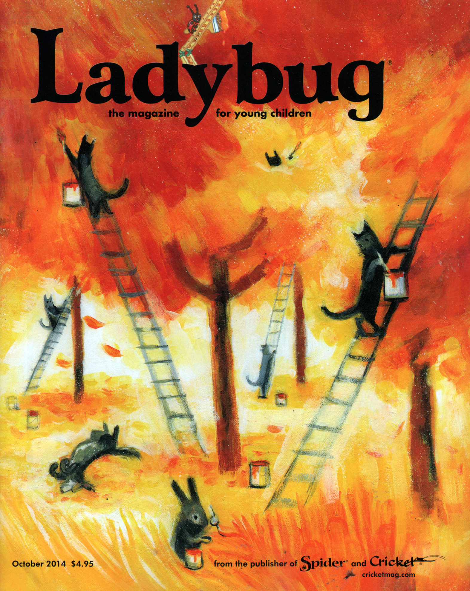 Ladybug October 01, 2014 Issue Cover