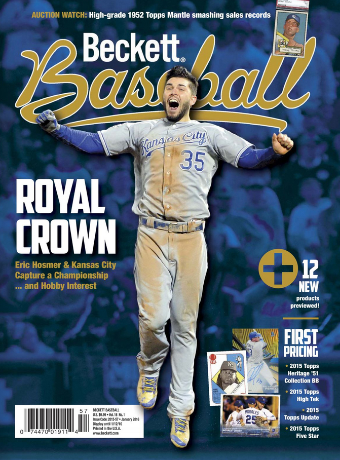 Beckett-Baseball January 01, 2016 Issue Cover