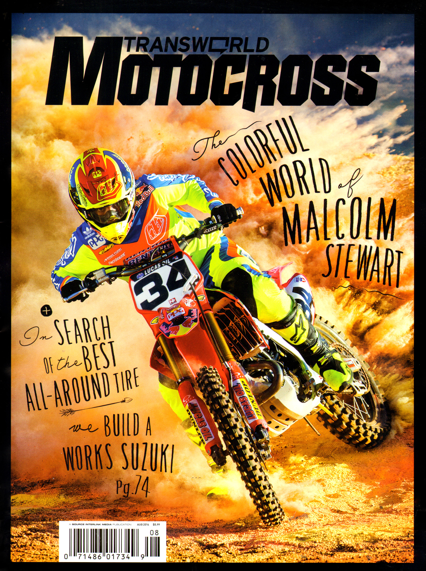 Transworld-Motocross August 01, 2014 Issue Cover