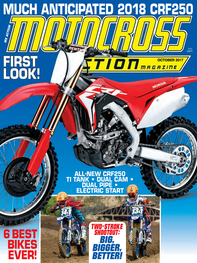 Motocross-Action October 01, 2017 Issue Cover