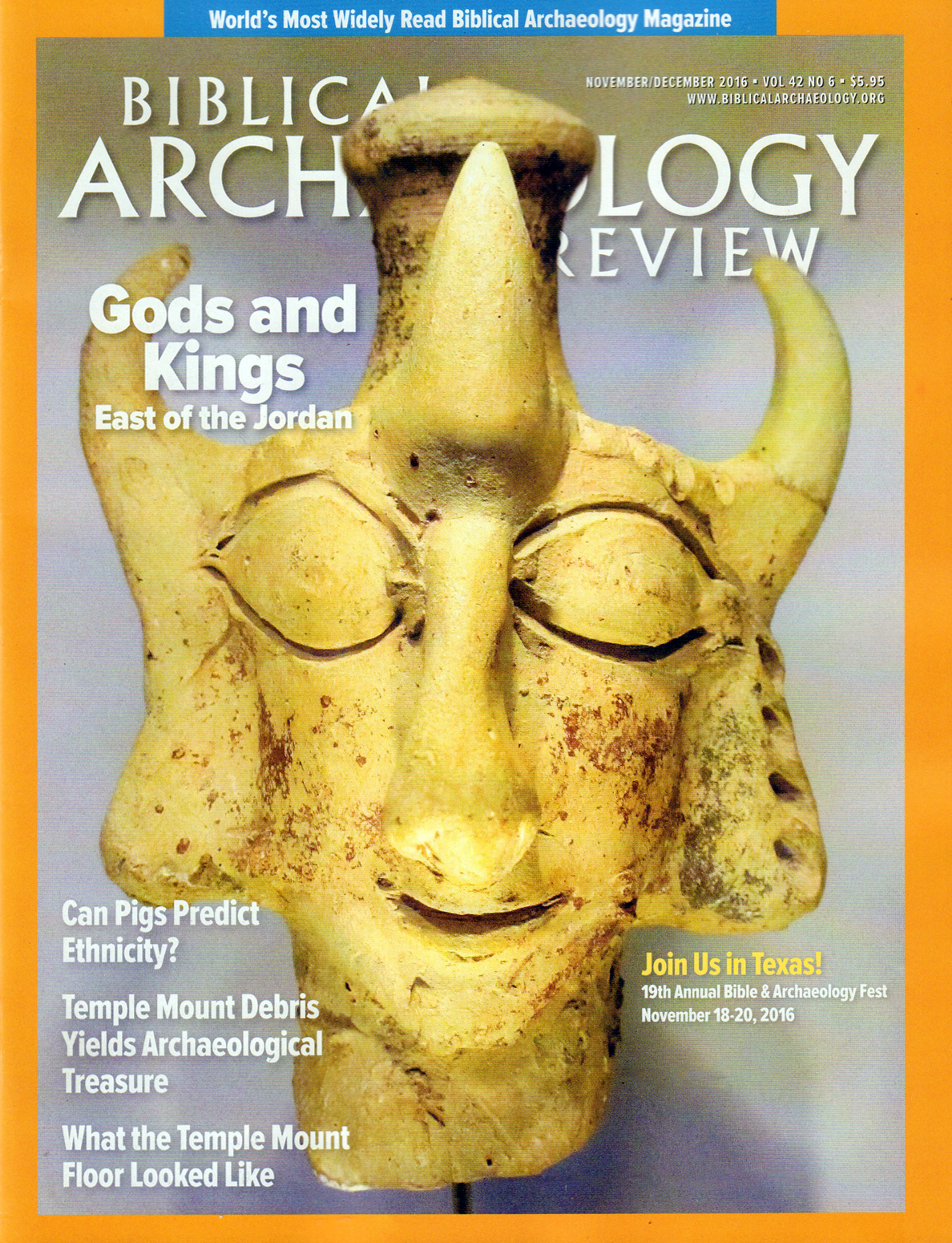 Biblical-Archaeology-Review November 01, 2016 Issue Cover