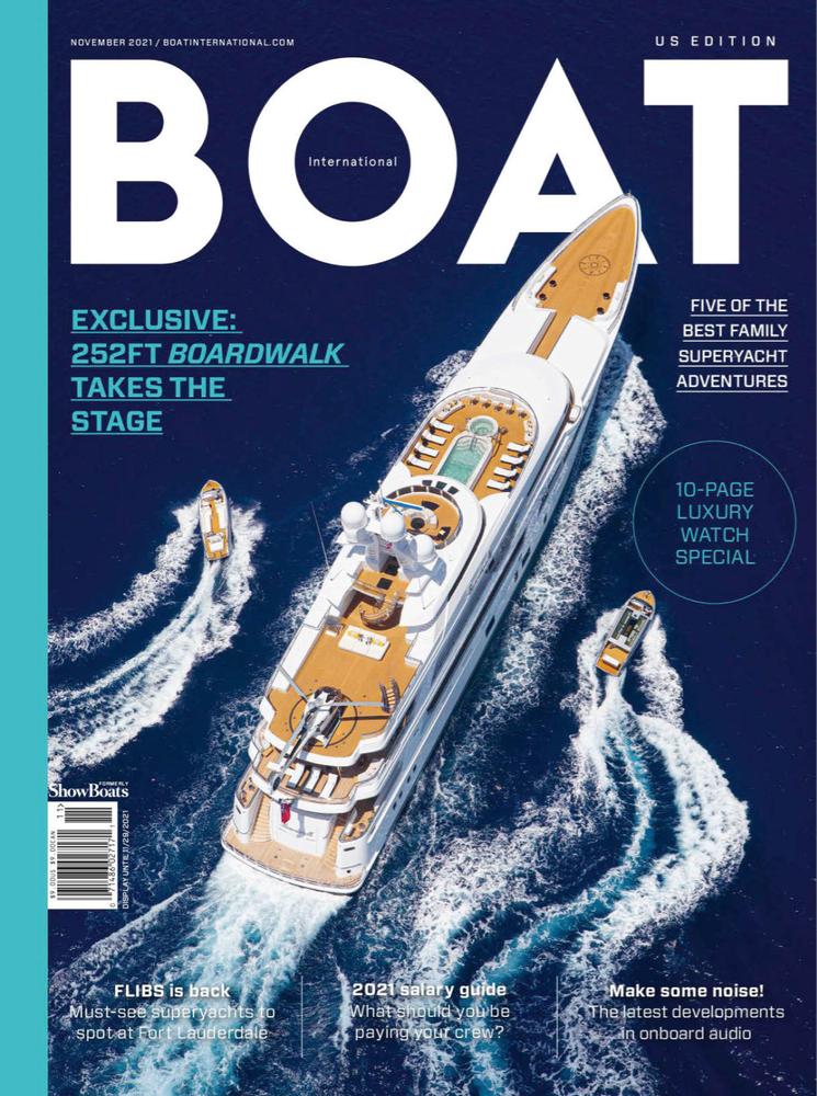 Boat-International-US November 01, 2021 Issue Cover