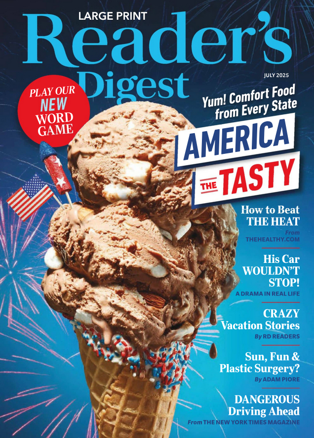 Reader's Digest - Large Print July 01, 2025 Issue Cover