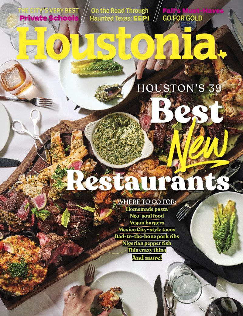Houstonia October 01, 2019 Issue Cover