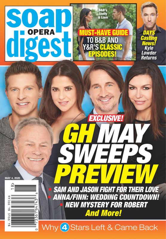 Soap-Opera-Digest May 04, 2020 Issue Cover
