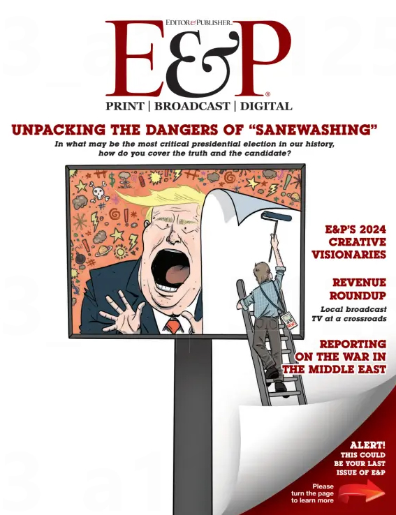 Editor-and-Publisher October 01, 2024 Issue Cover