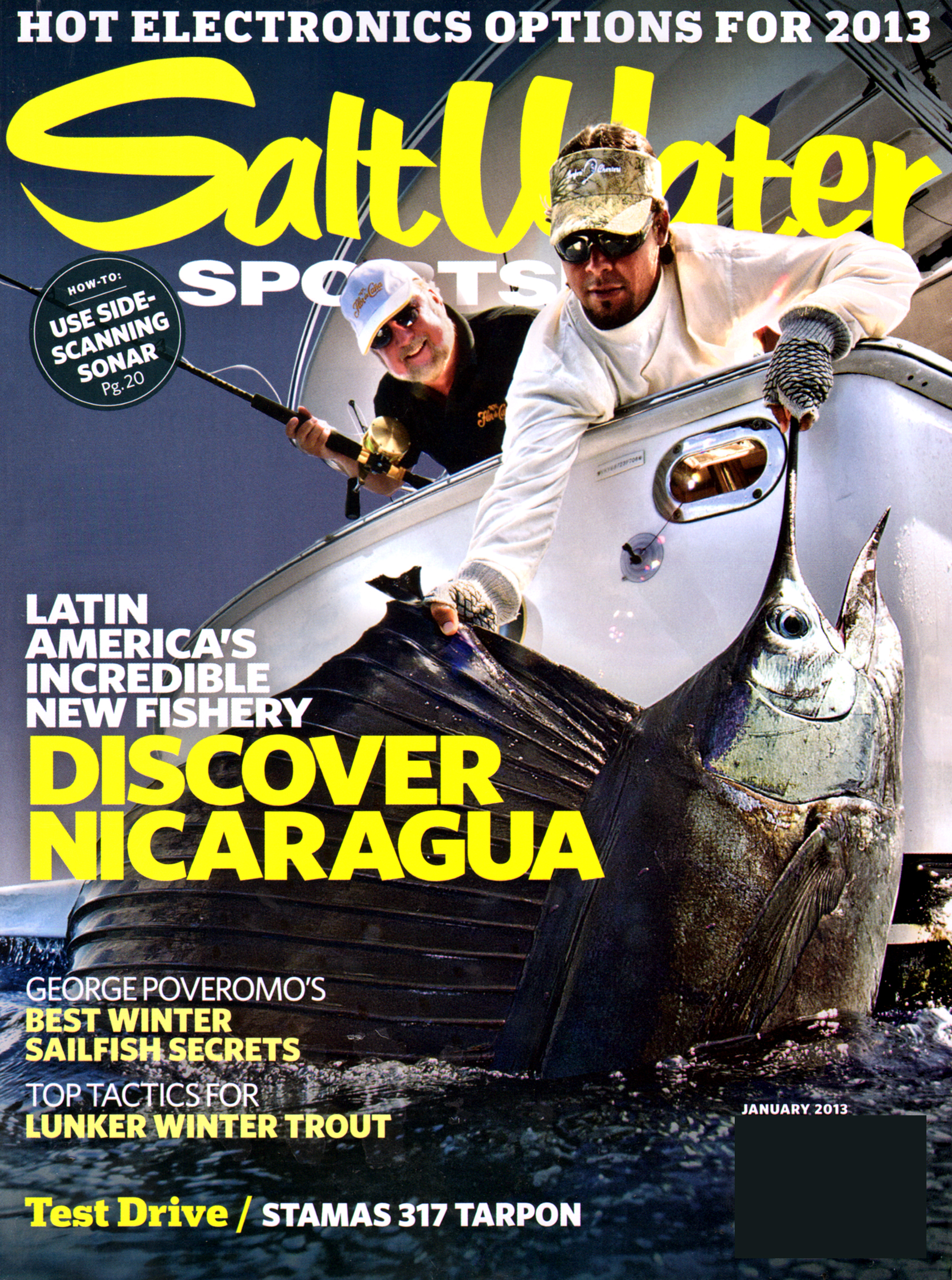 Salt-Water-Sportsman January 01, 2013 Issue Cover