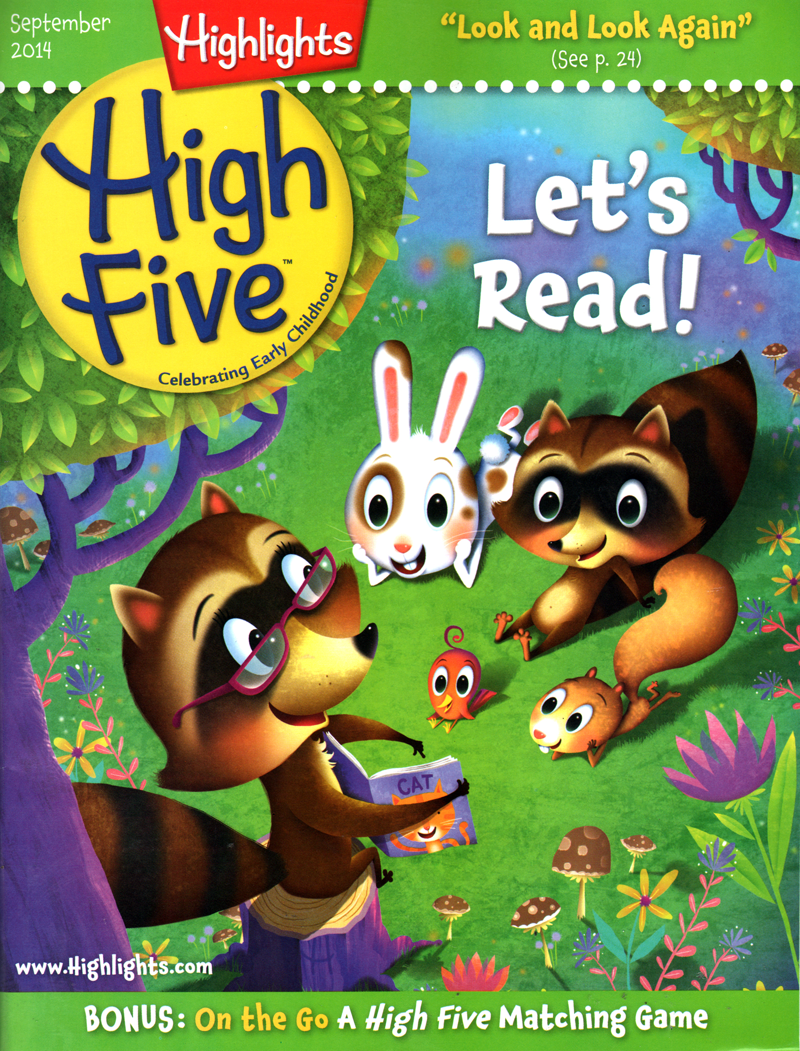 Highlights-High-Five September 01, 2014 Issue Cover