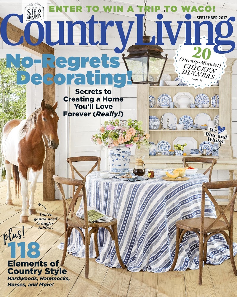 Country-Living September 01, 2017 Issue Cover