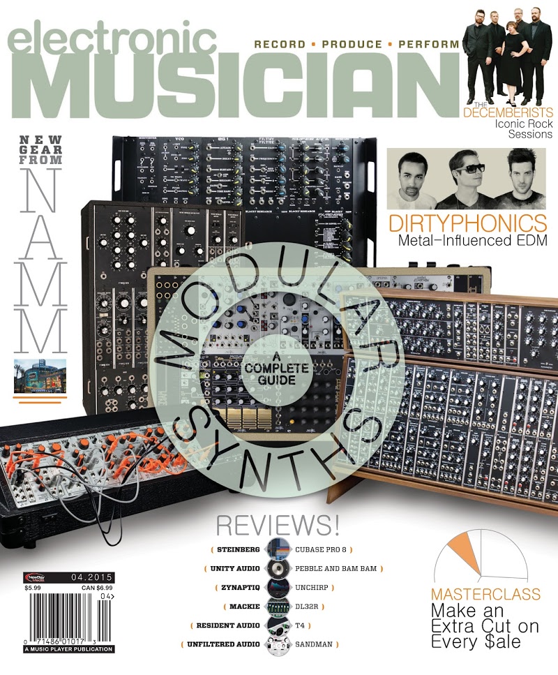 Electronic-Musician April 01, 2015 Issue Cover
