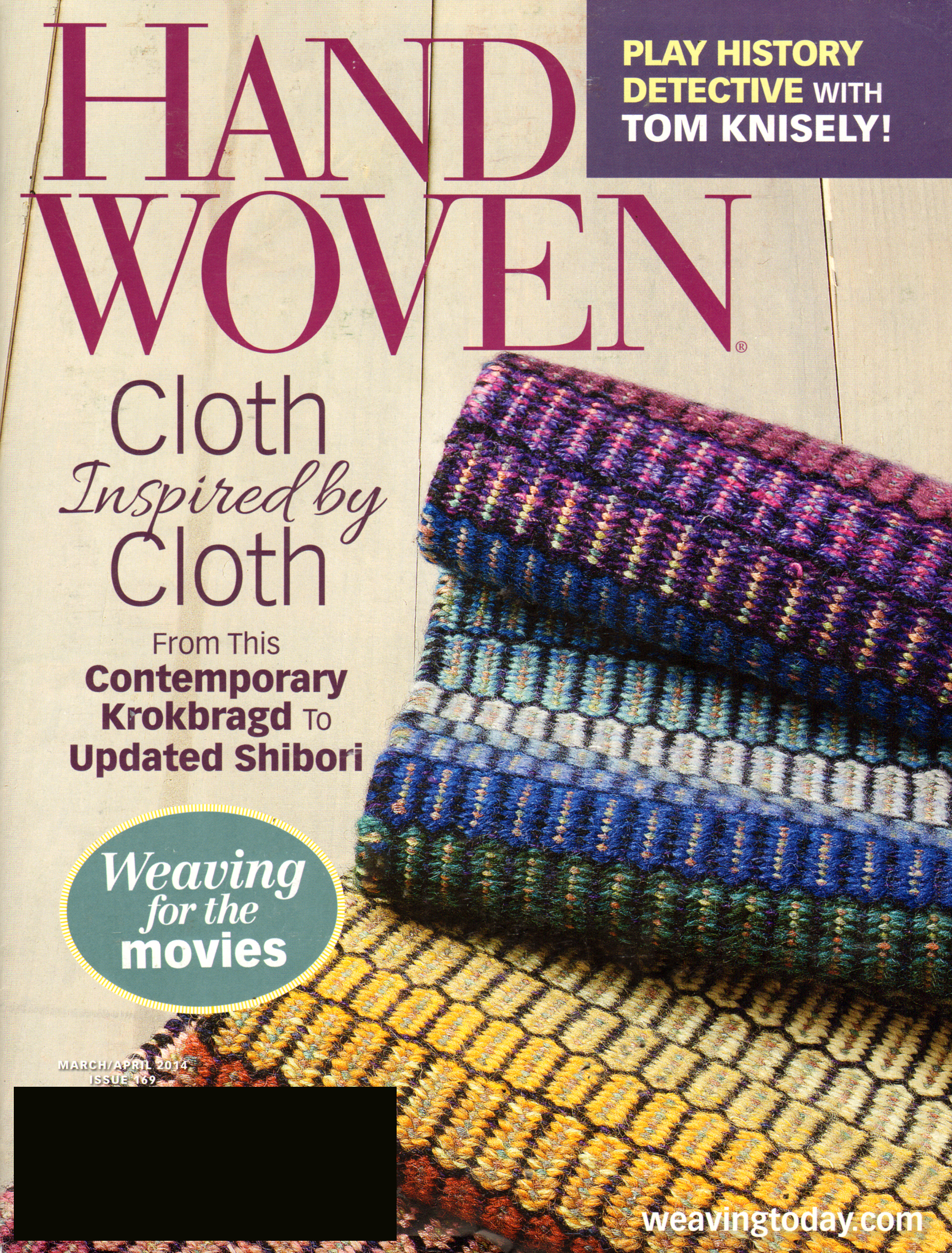 Handwoven March 01, 2014 Issue Cover